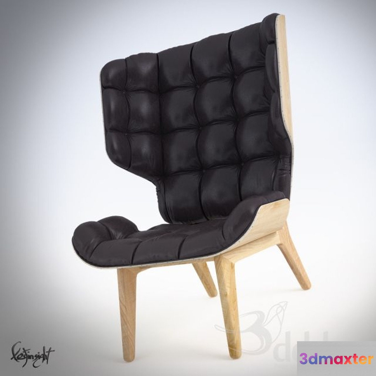 Mammoth Arm chair 3D Max