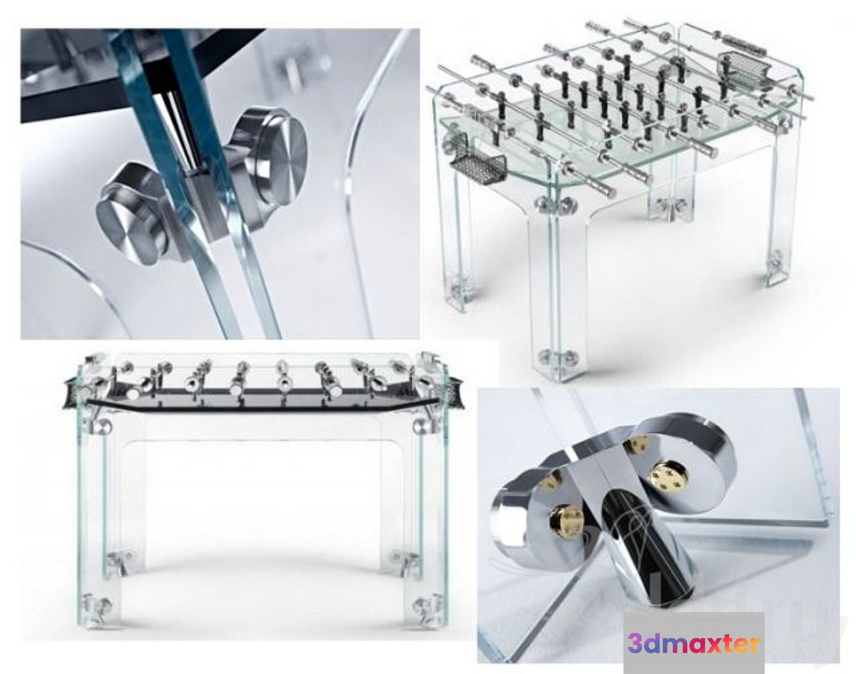 Soccer Table 3D Max