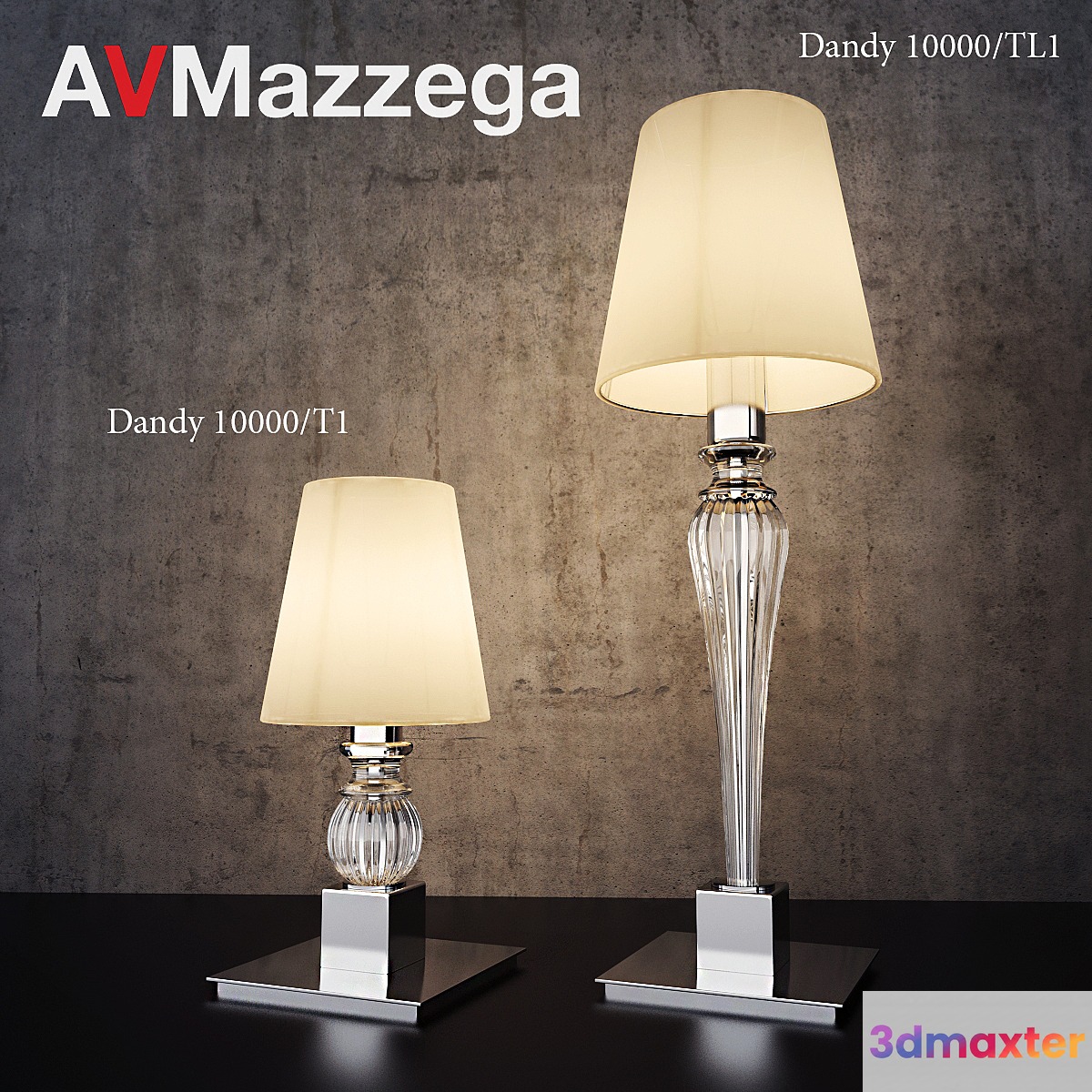 AVMazzega Dandy 10000_10000_& T1 TL1 3D Max