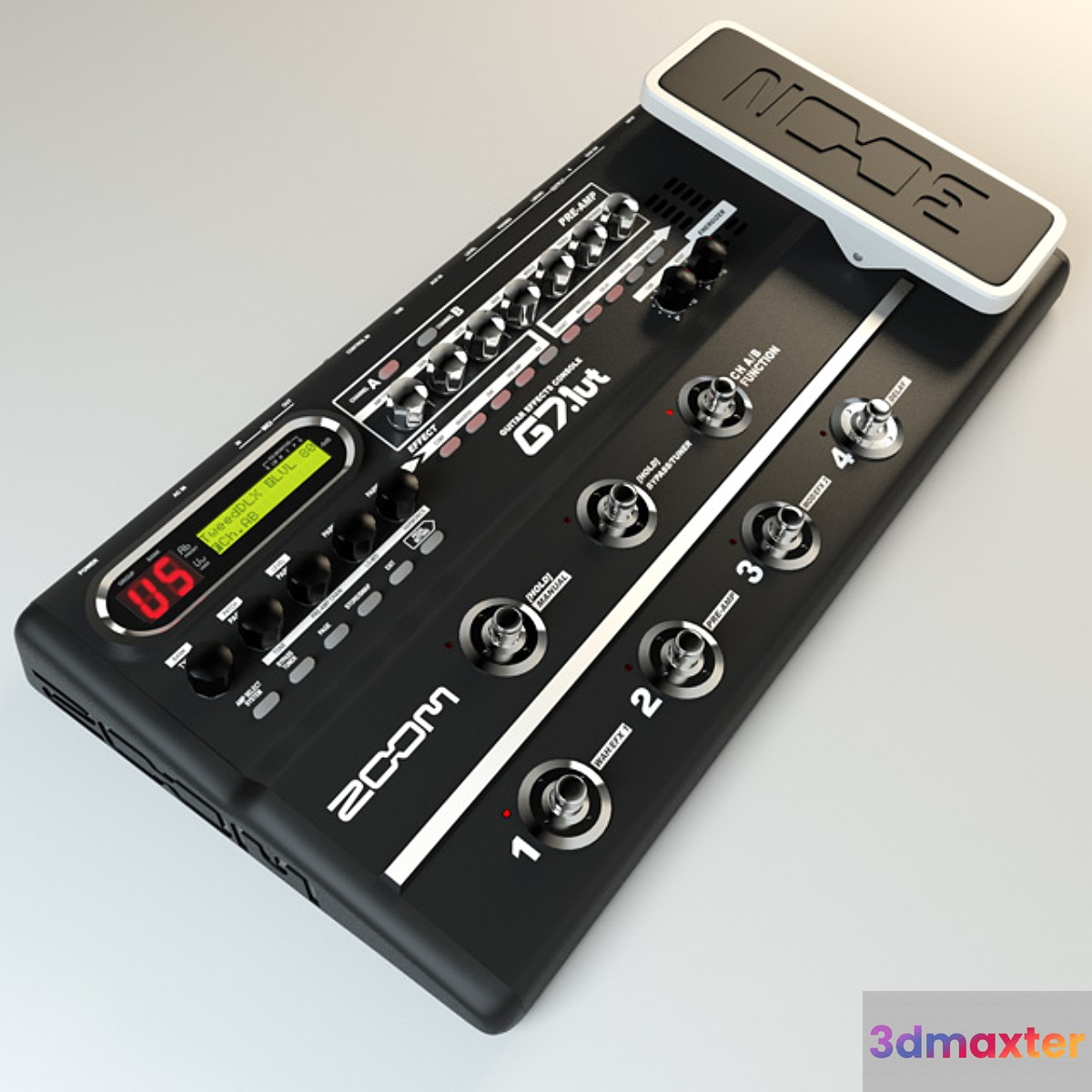 zoom guitar synthesizer-g 7.1 ut 3D Max