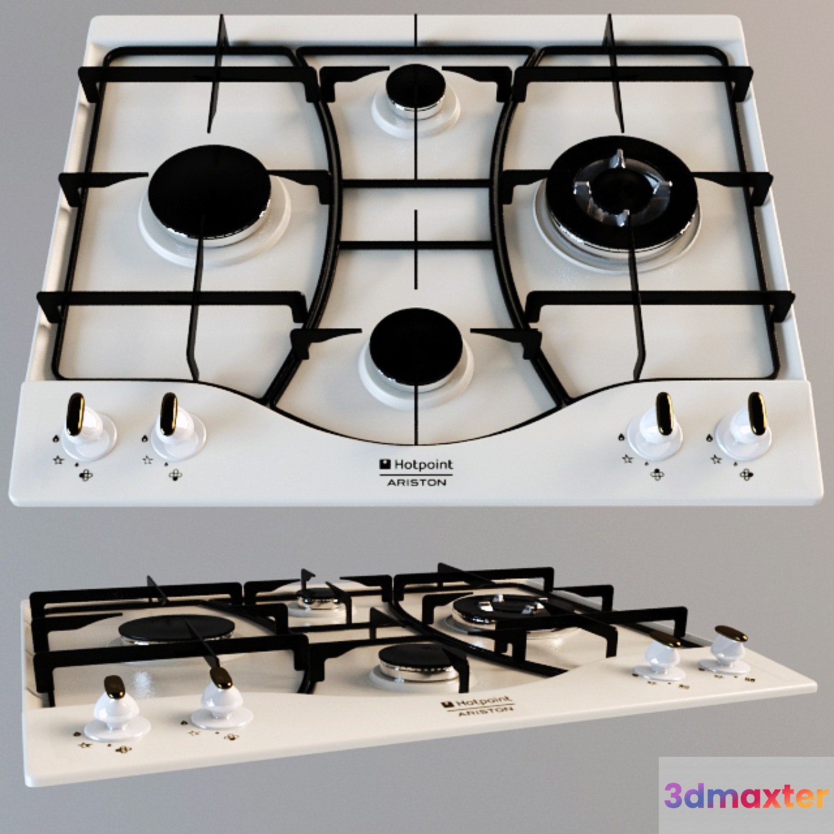 Hotpoint - Ariston 7HPHR 640ST (OW)_HA 3D Max