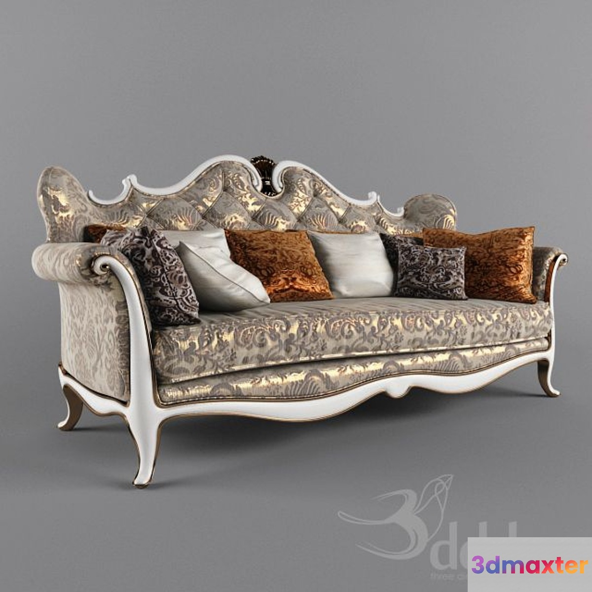 New Classic Sofa 3D Max