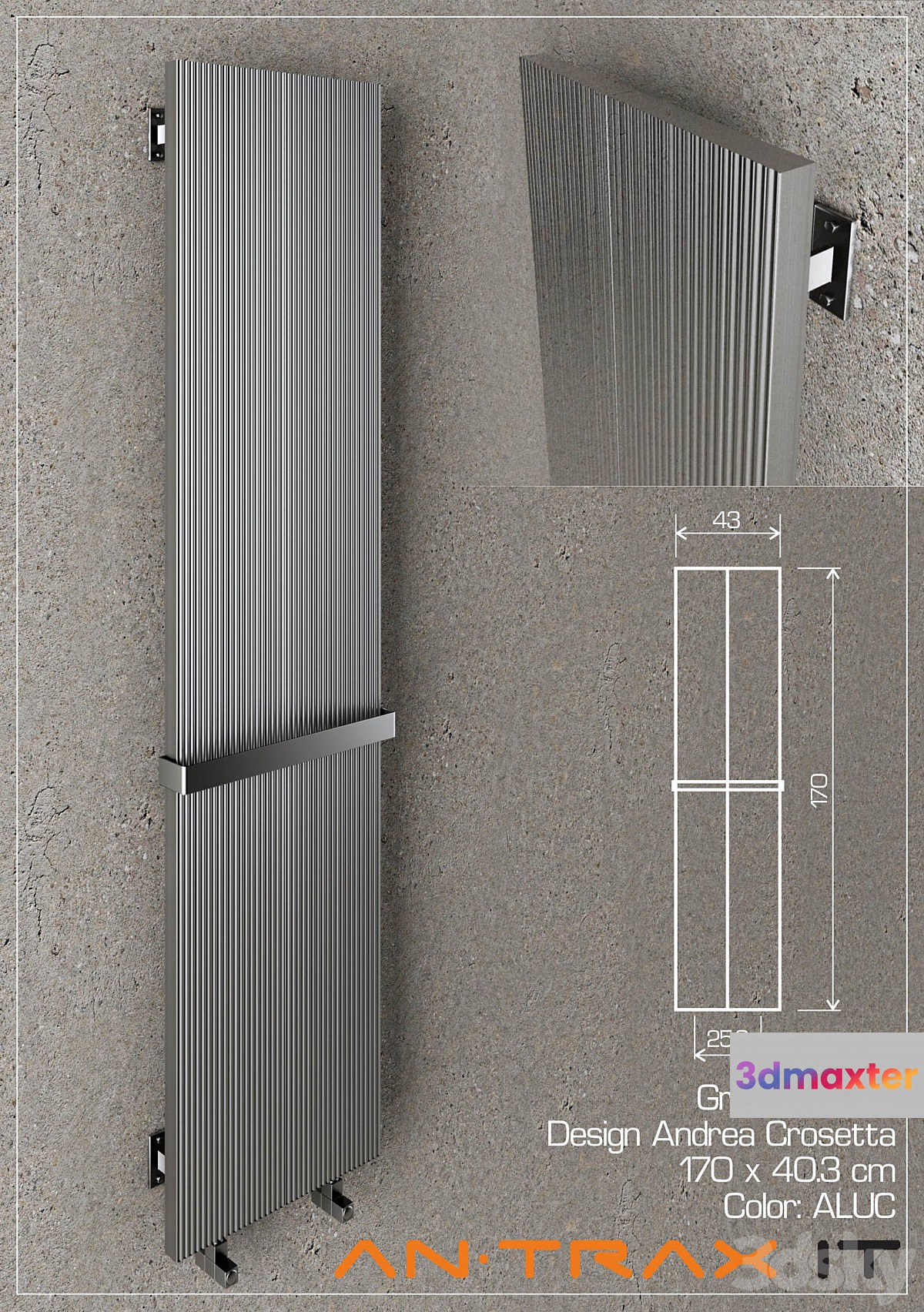 Towel Warmer Antrax Loft