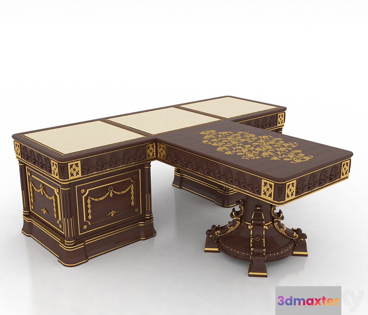 Desk armchair 3D Max