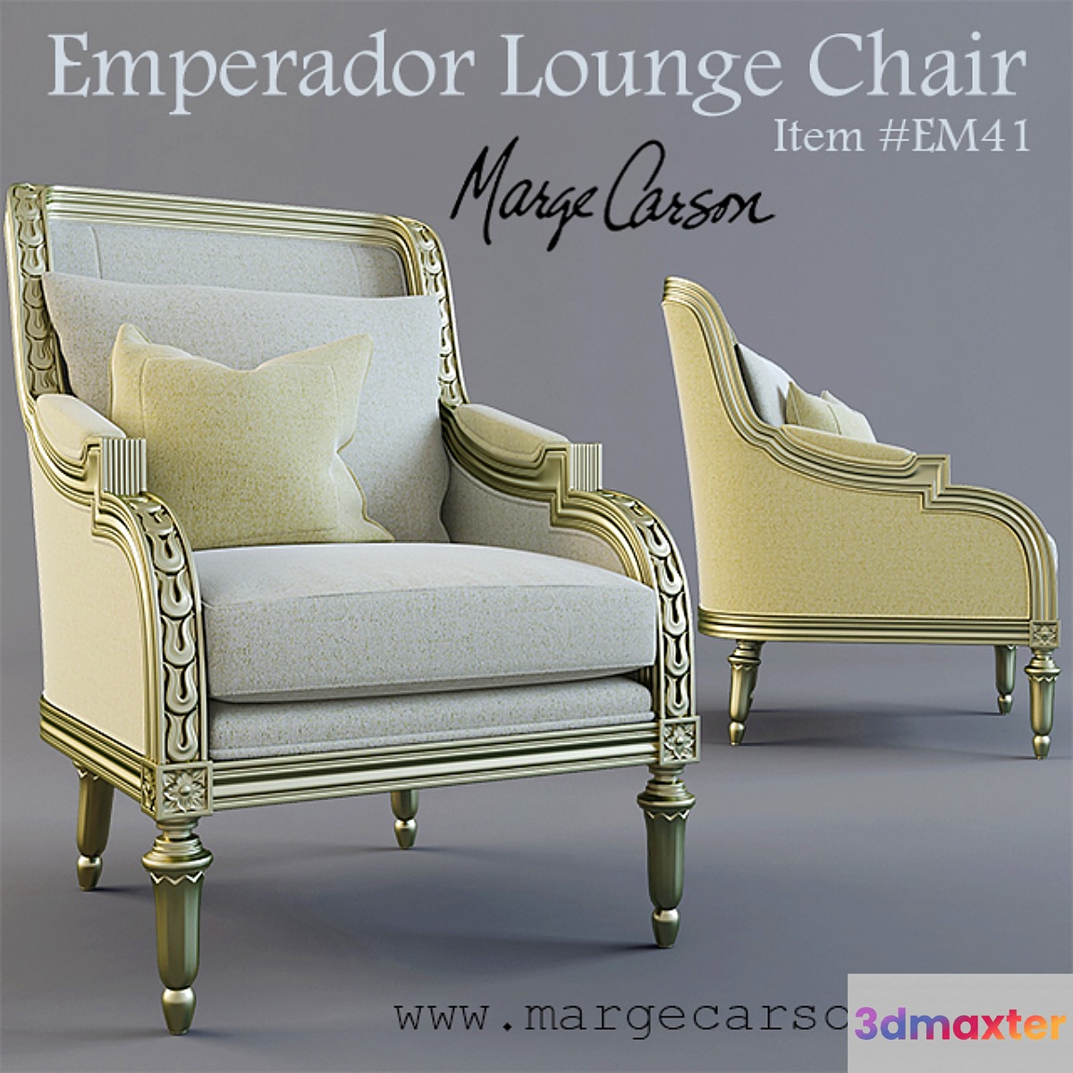 Emperador Lounge Chair - No.2 3D Max