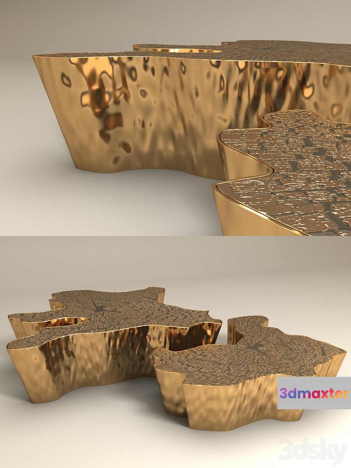 Eden Center Table by Boca do Lobo - No.2 3D Max