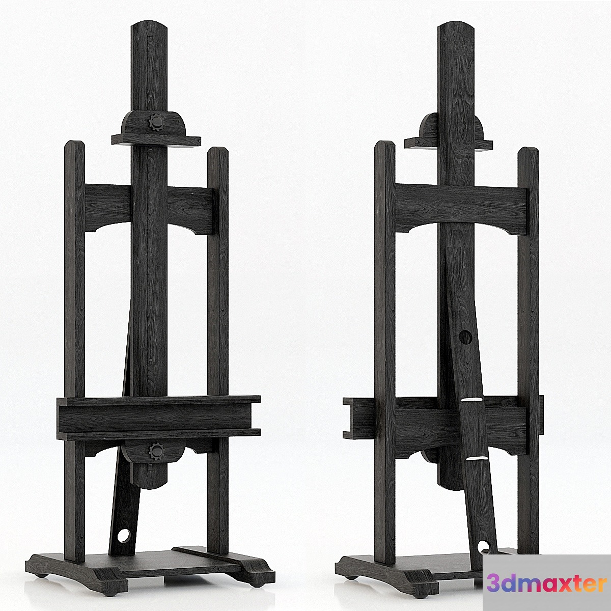 Restoration Hardware 80 TV Easel 3D Max