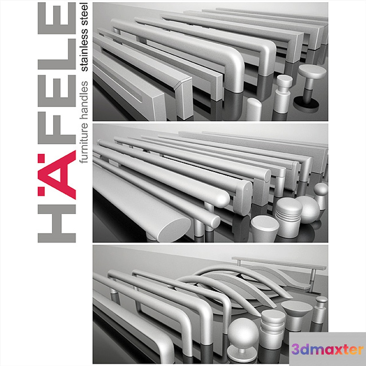 Hafele handles-Stanless Steel - No.3