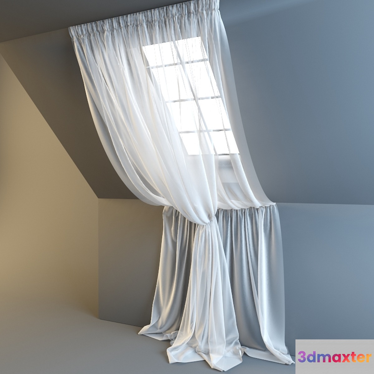 tulle double for attic