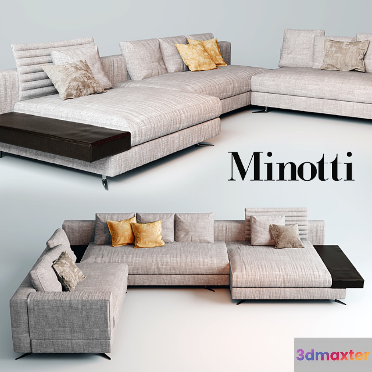 Minotti white sofa - No.5
