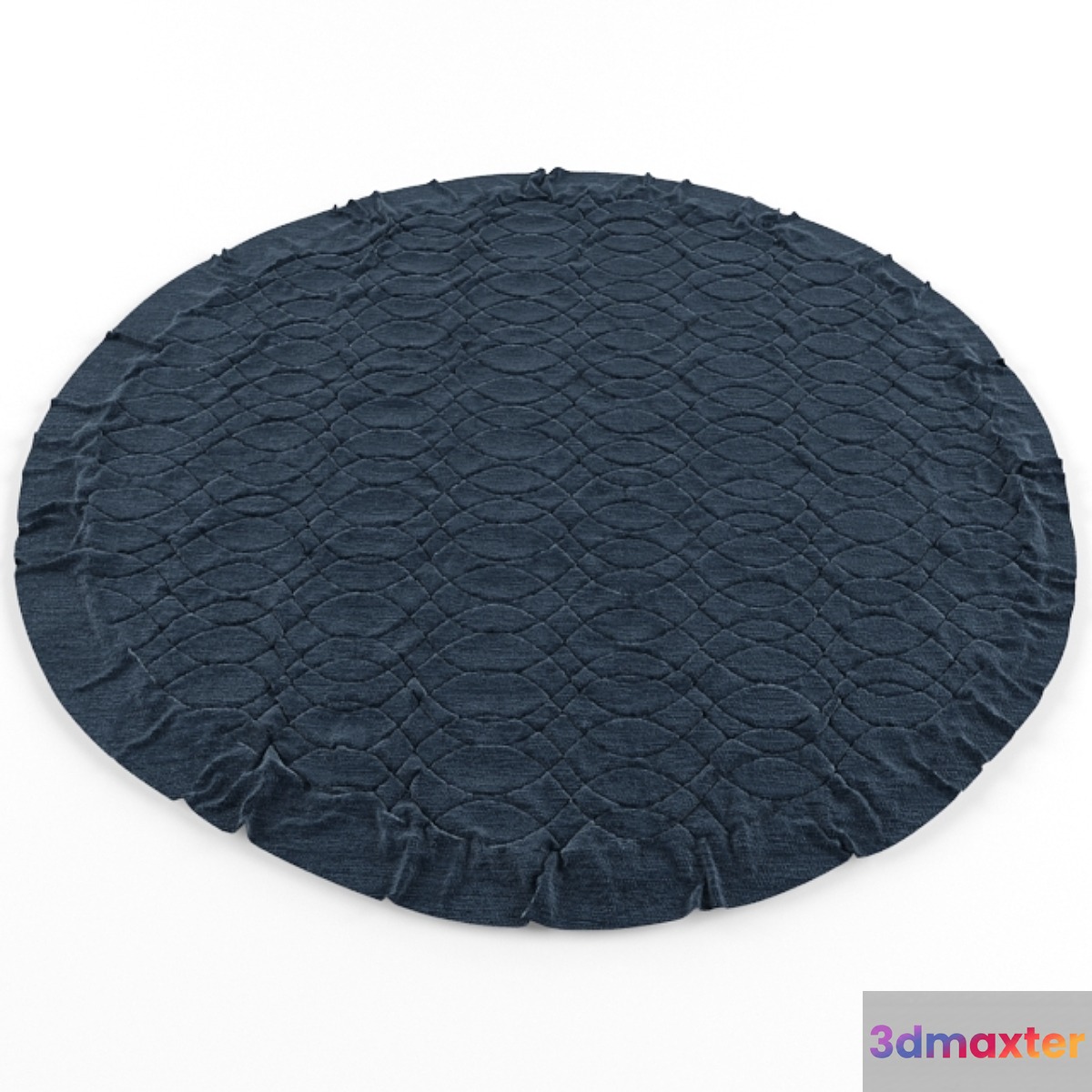 carpet round 3D Max