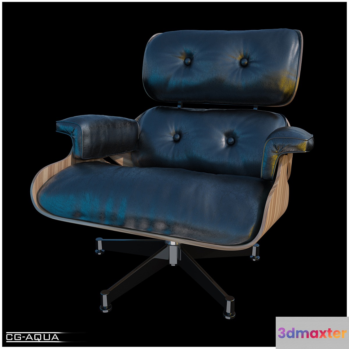Eames chair 3D Max