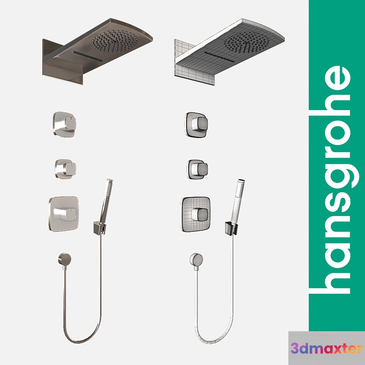 Hansgrohe Raindance Rainfall 180 Pura Vida