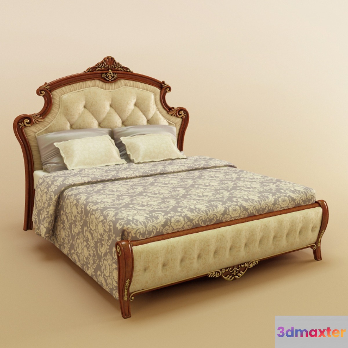Bed Reggenza 3D Max