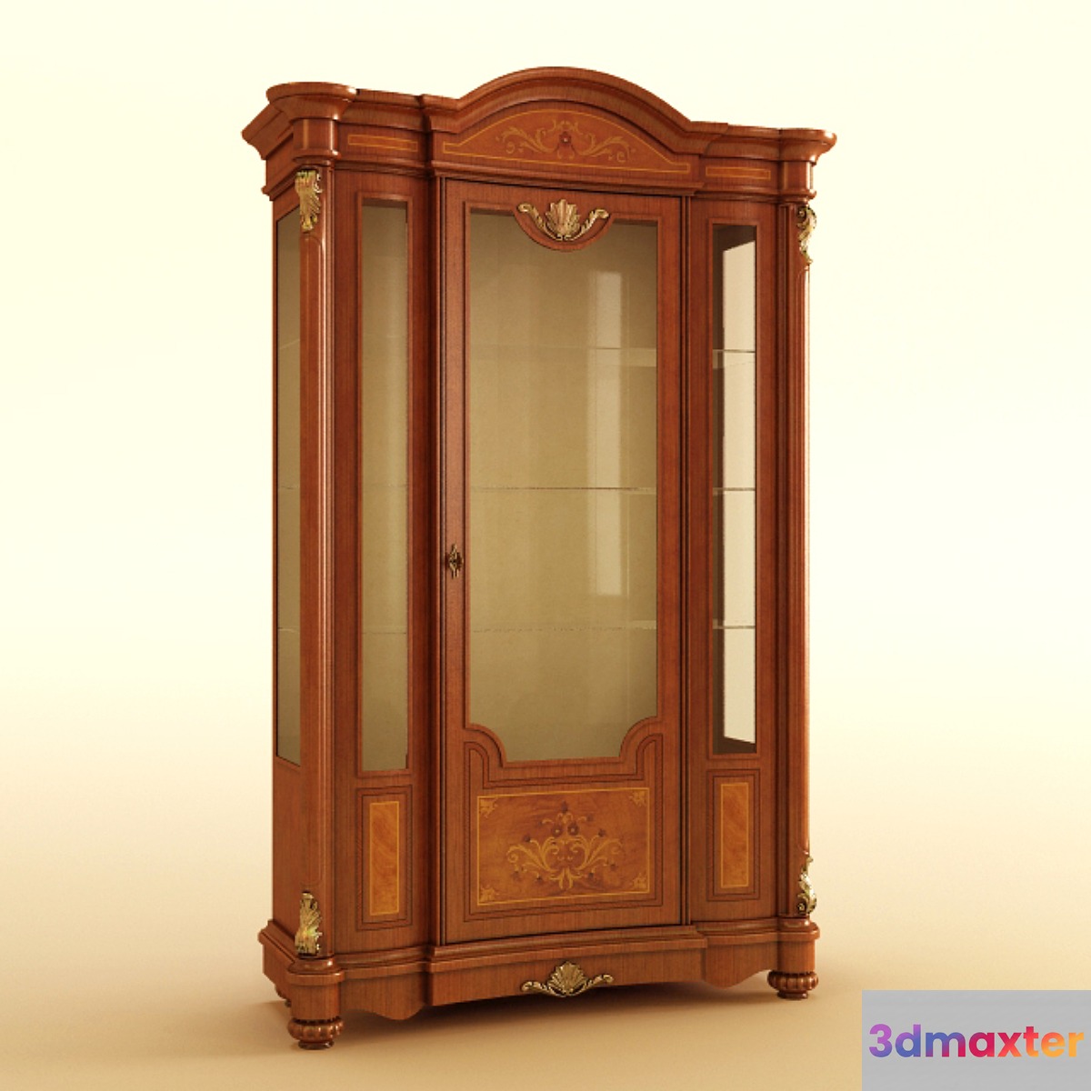 Showcase 1 Door Pitti 3D Max