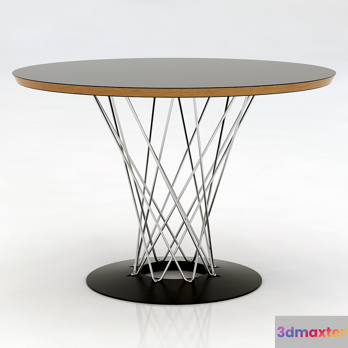 Noguchi circular table 3D Max