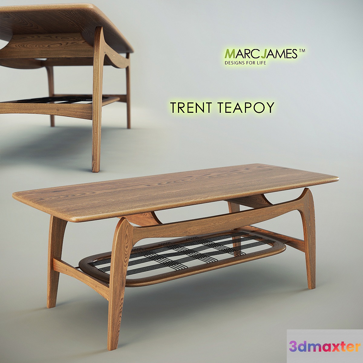 Trent teapoy 3D Max