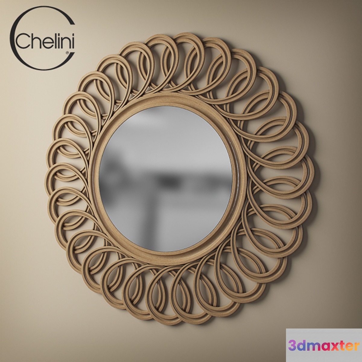 Chelini - Mirror Art 1236 3D Max