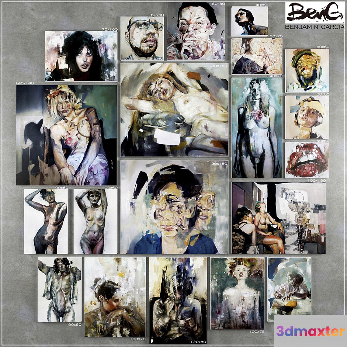 Paintings Benjamin Garcia