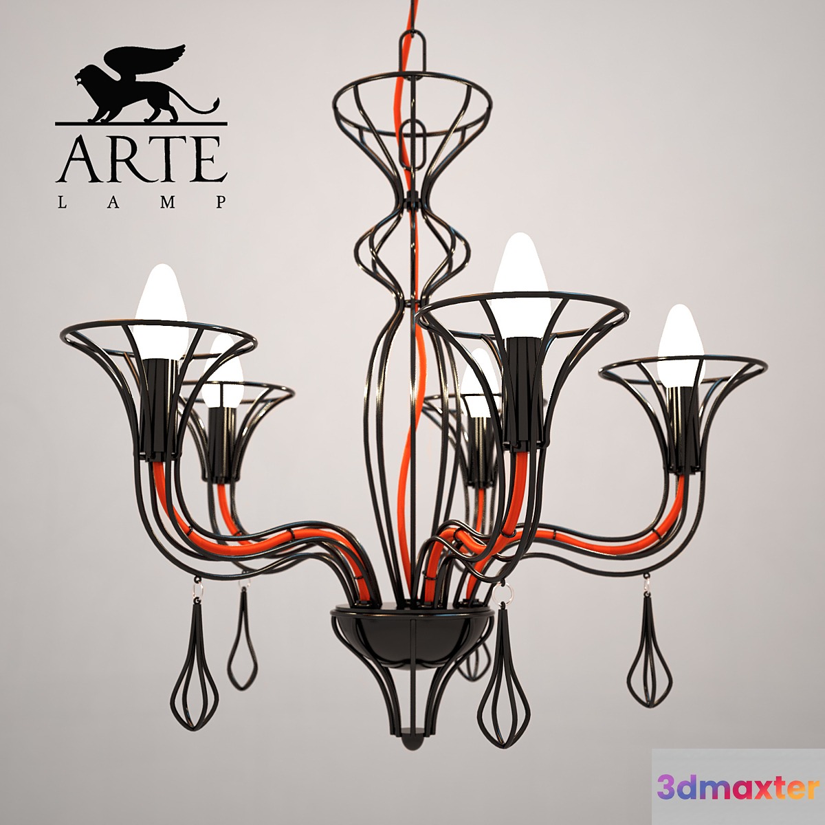 Arte lamp A3225LM-5BK