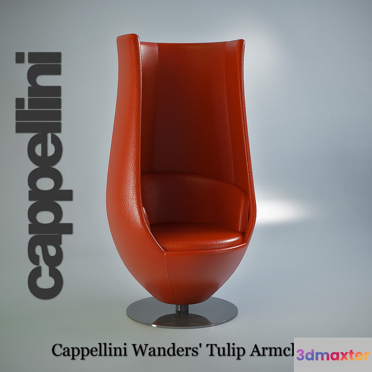 Cappellini Wanders' Tulip Armchair 3D Max