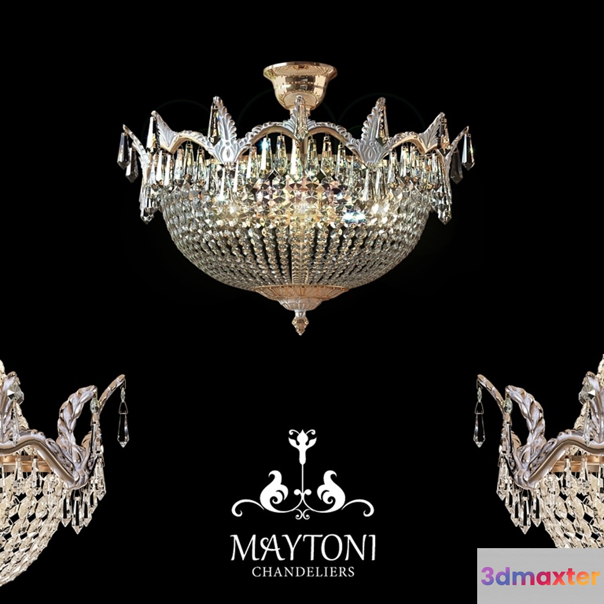 Chandelier Maytoni DIA585-PT50-WG