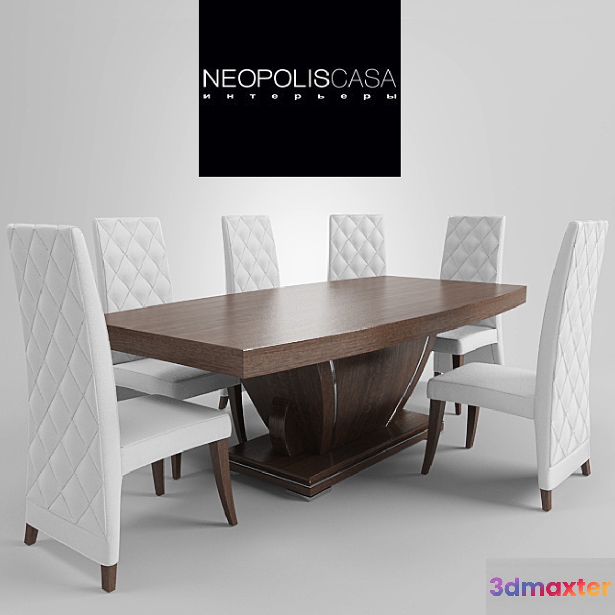 Dining table neopolis casa 3D Max