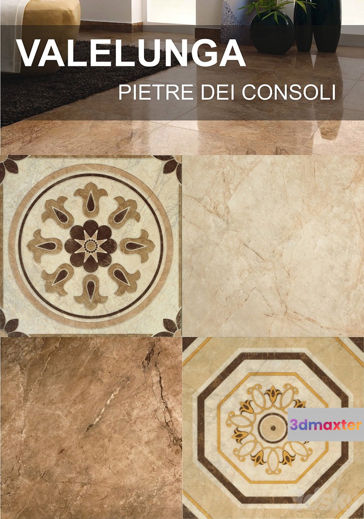 VALELUNGA - PIETRE DEI CONSOLI 3D Max