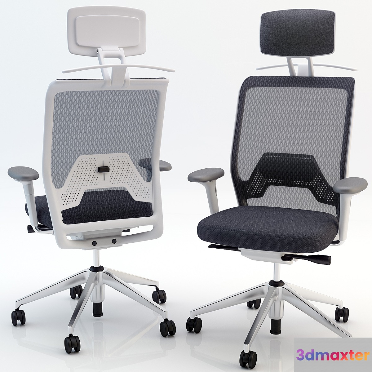 Vitra ID Mesh 3D Max