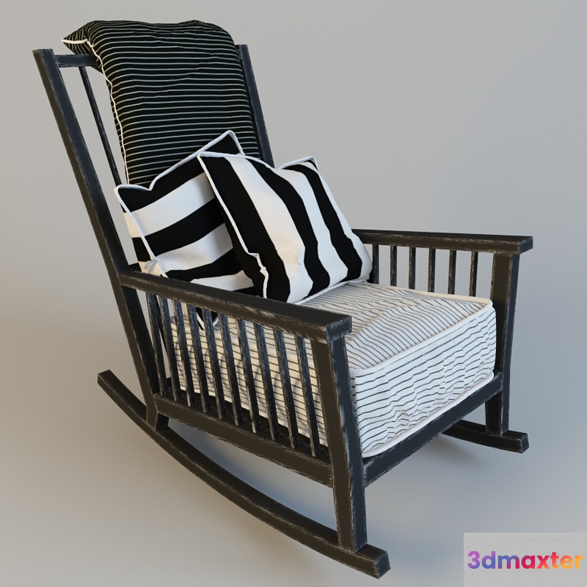 rocking chair 3D Max