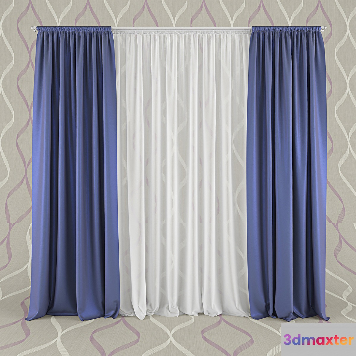 Curtains - No.7 3D Max
