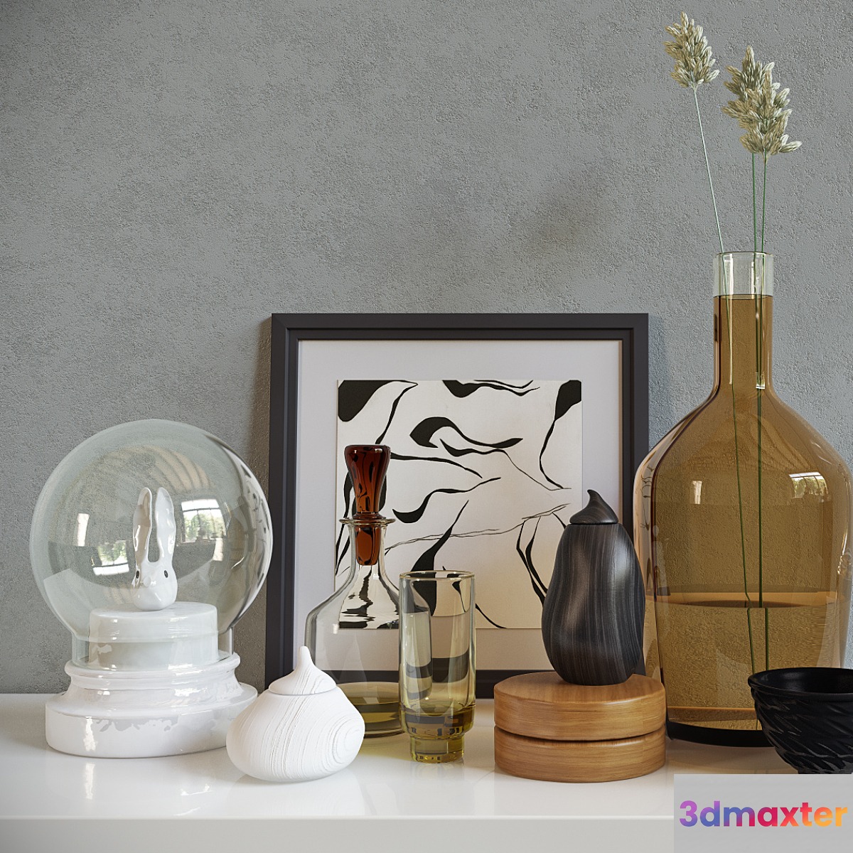 Decorative set 3D Max