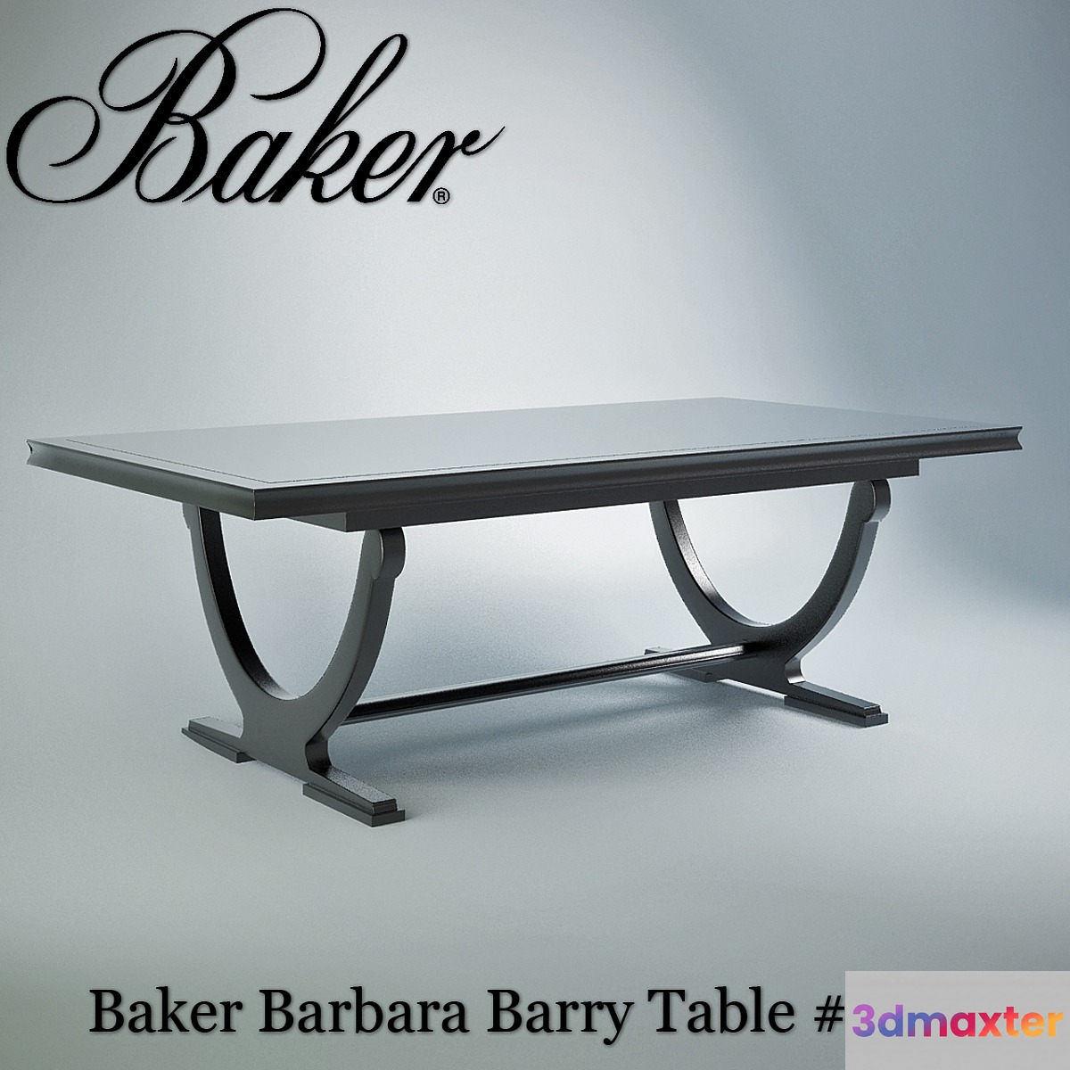 Baker Barbara Barry Table # 3436 3D Max