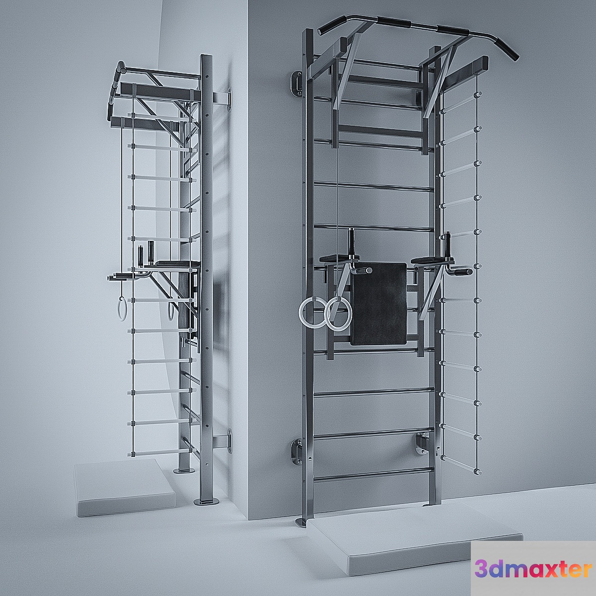 Horizontal bar for home installation
