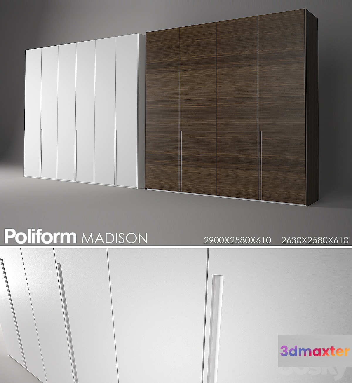 Poliform Madison 3D Max