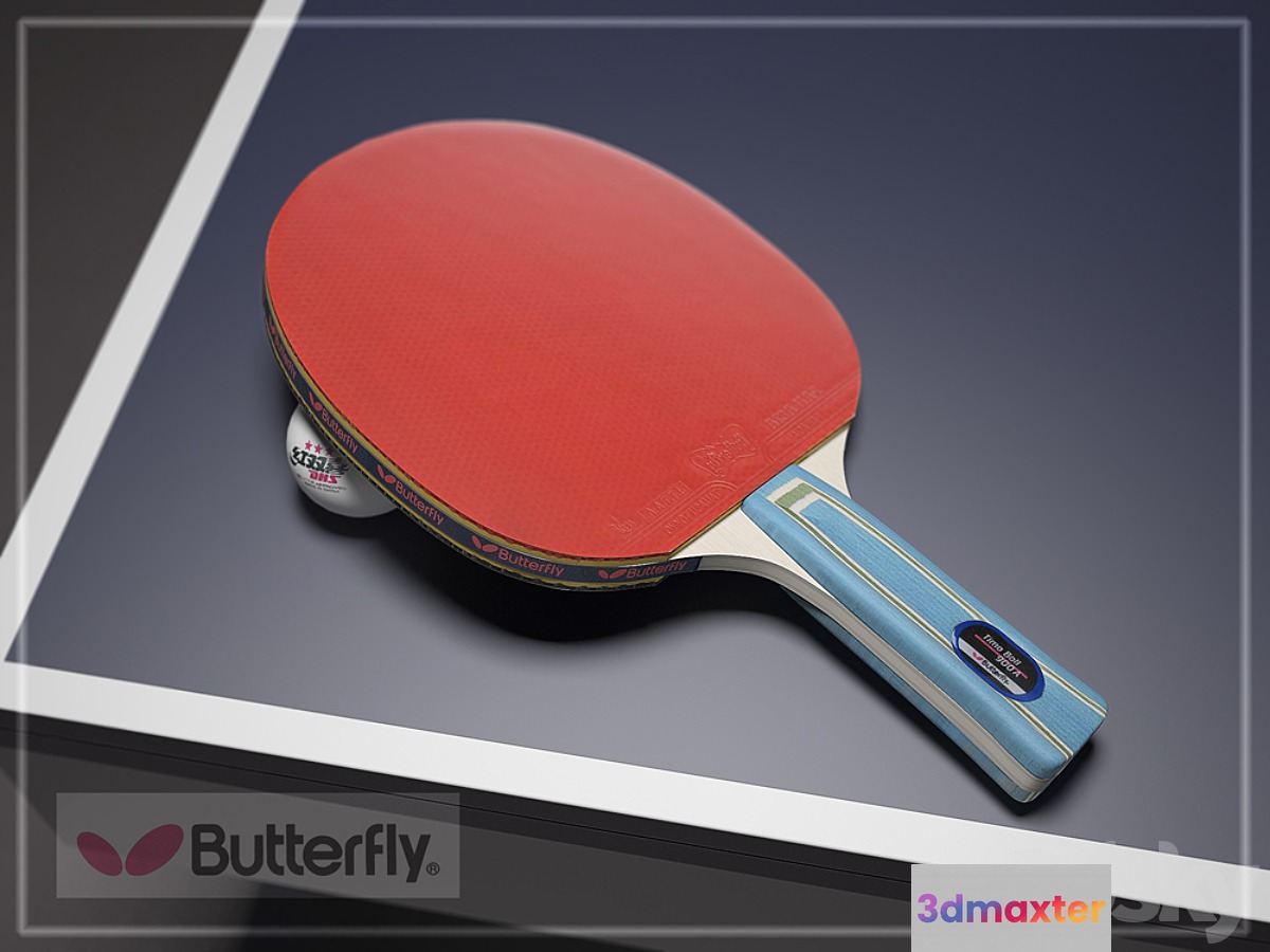 Butterfly table tennis racket