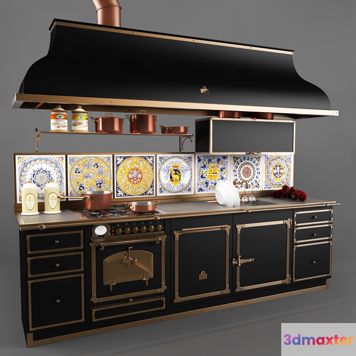 cooker RESTART Felix Royal GTO290R 3D Max