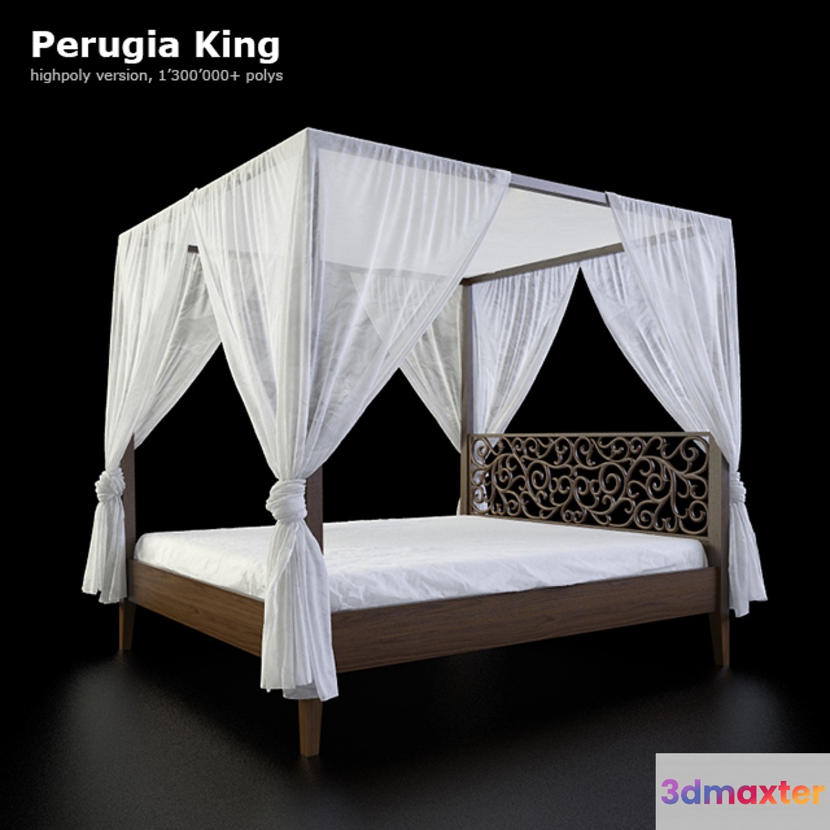 Canopy bed Perugia King