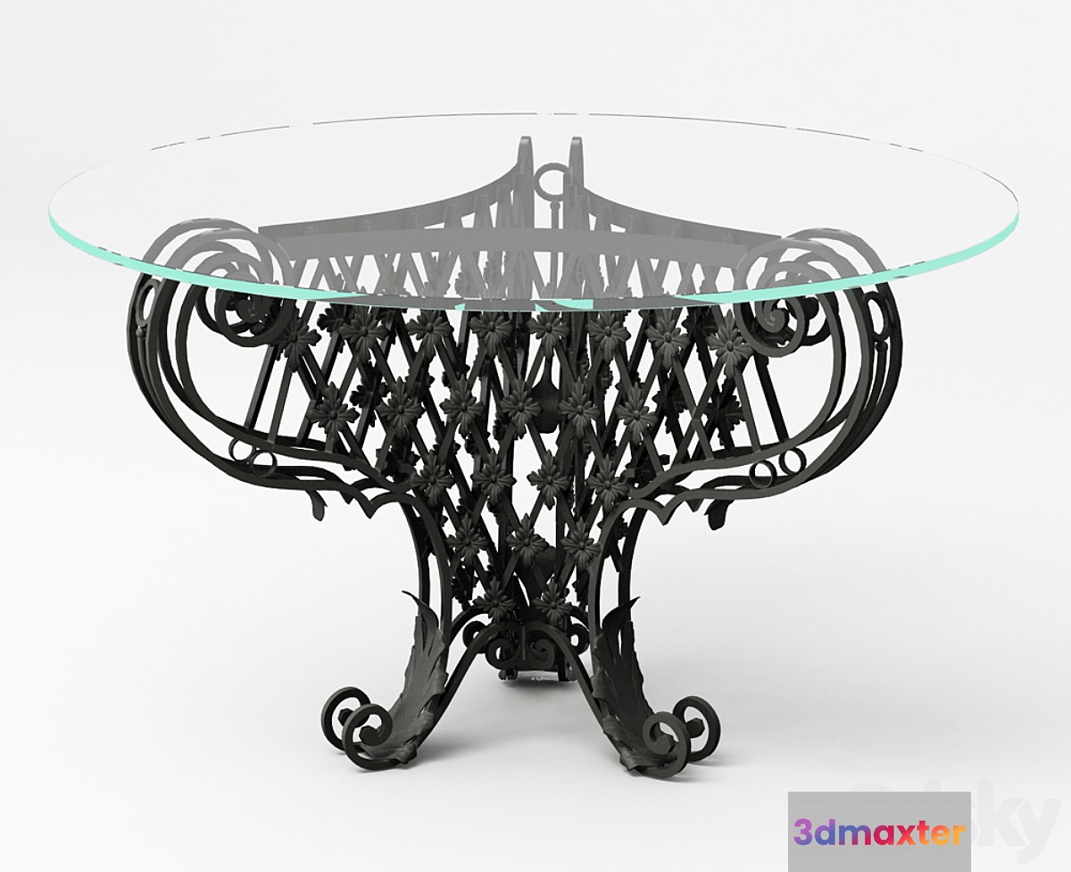 Classic Table - No.3 3D Max