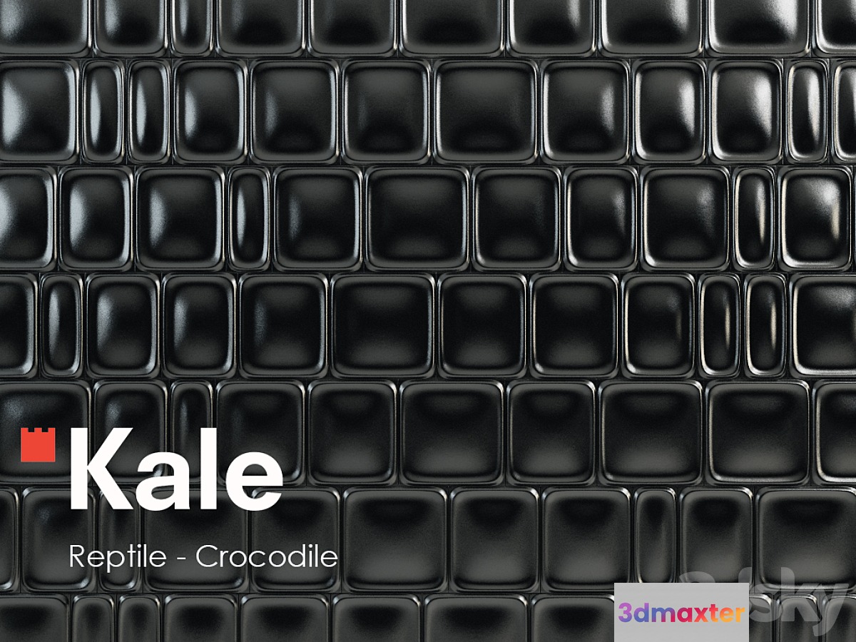 KALE Reptile - Crocodile 3D Max