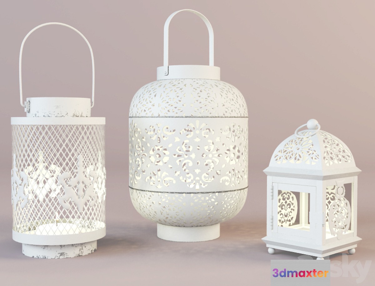 Lanterns _ ZARA HOME 3D Max
