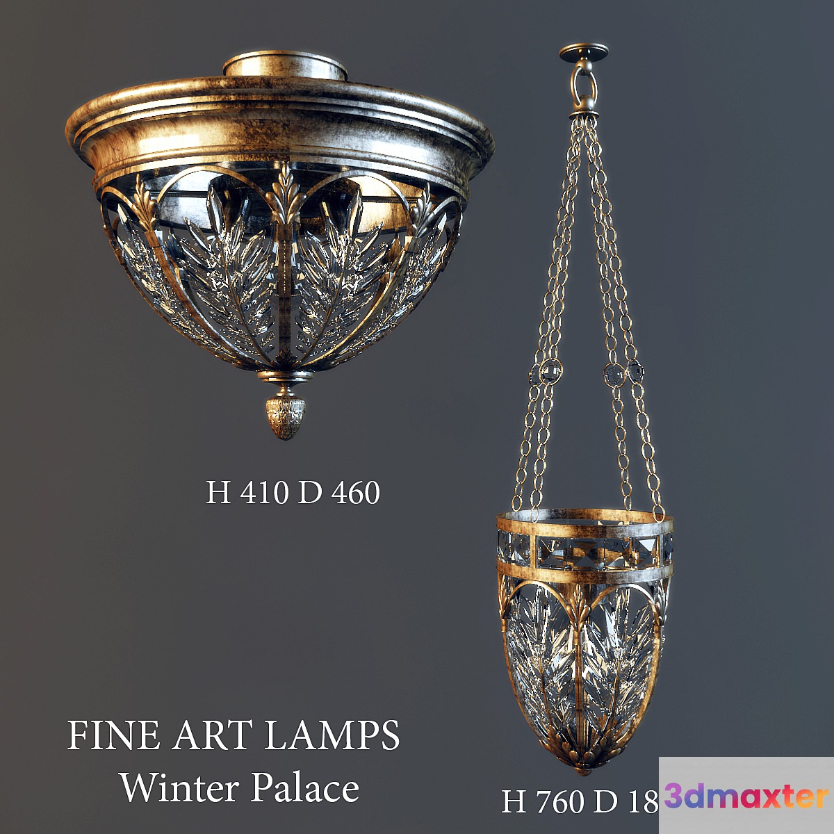 FINE ART LAMPS Winter Palace 3D Max