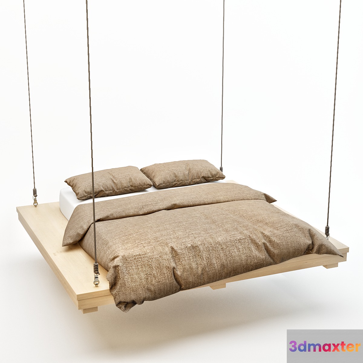 Suspended bed