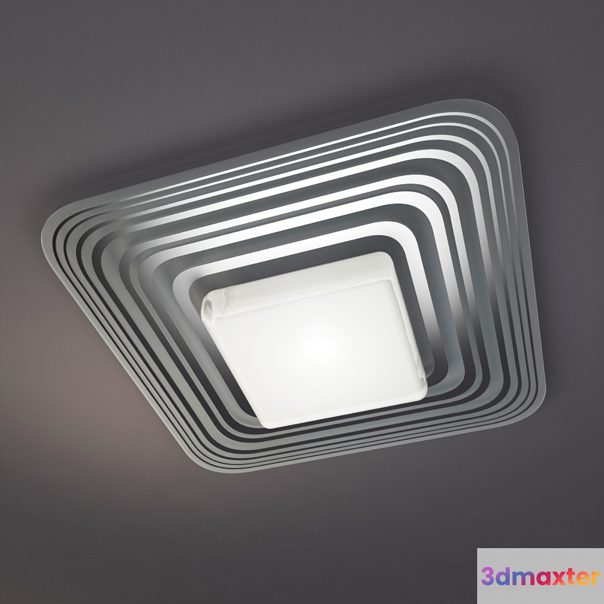 Wall and ceiling lamp Aureliano Toso Cora 65 PareteSoffitto Bianco