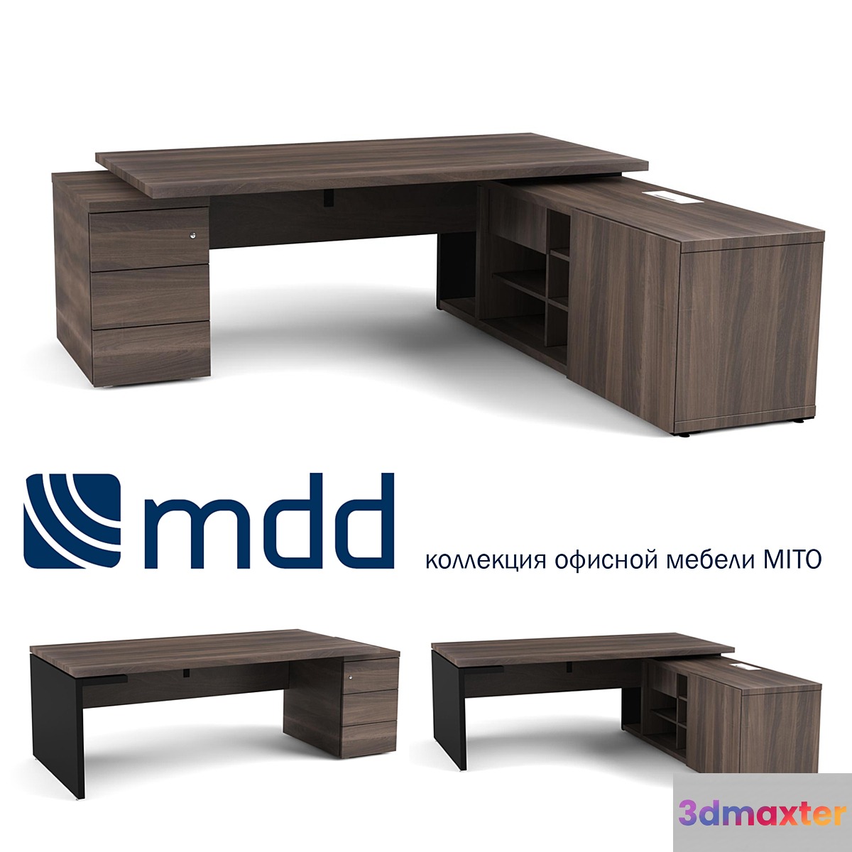 Office Furniture Executive Mito MDD 3D Max