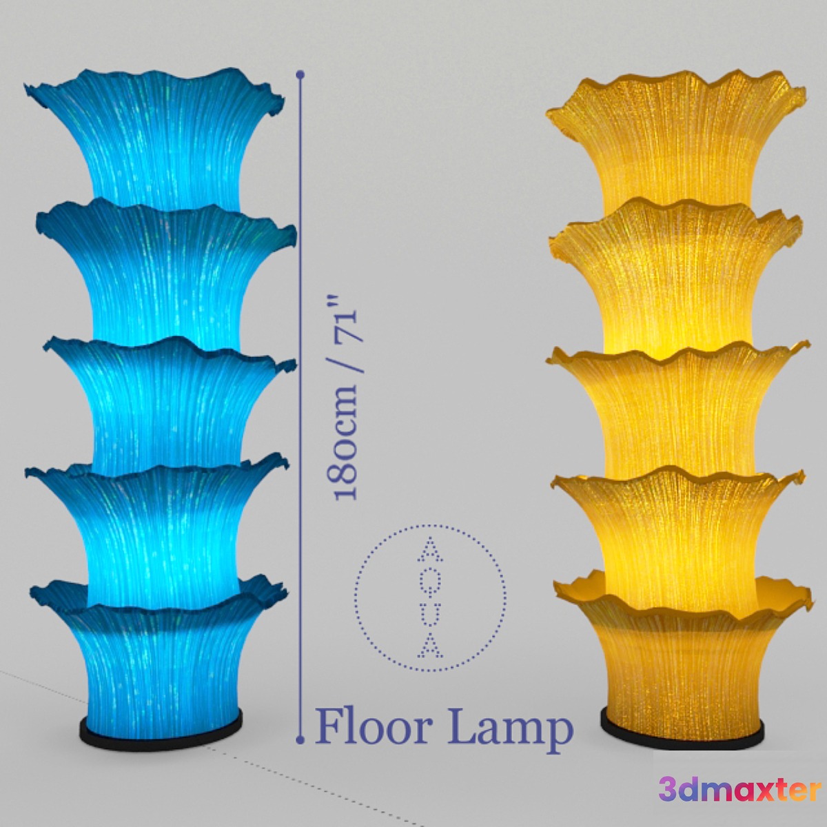 Aqua-Creations Floor Lamp 3D Max