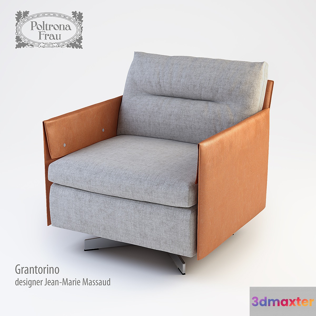 poltrona frau grantorino 3D Max