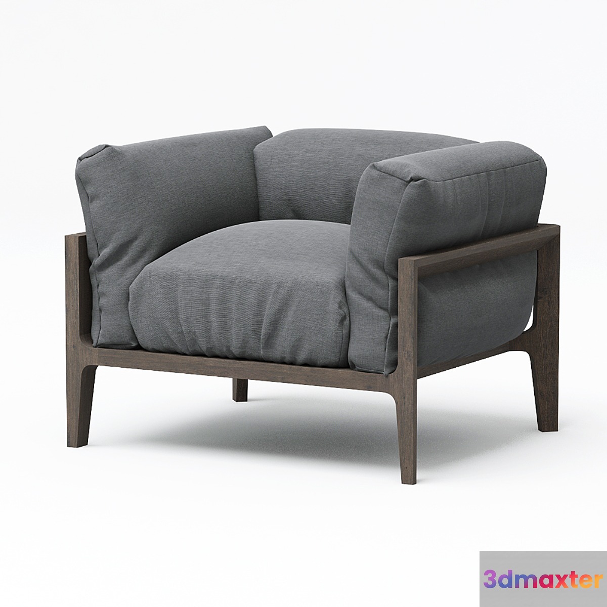 Contemporary armchair 3D Max