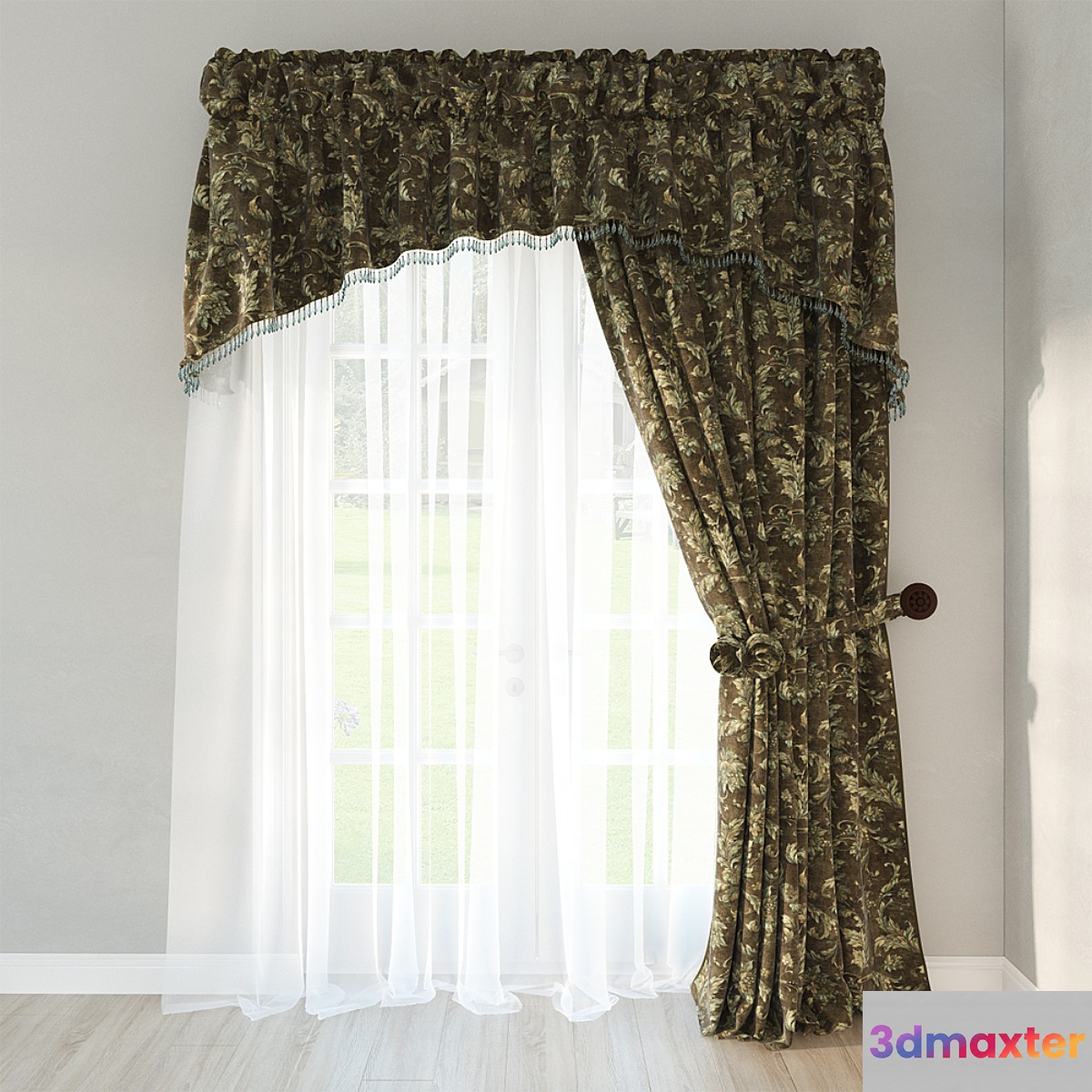 Curtain 3D Max