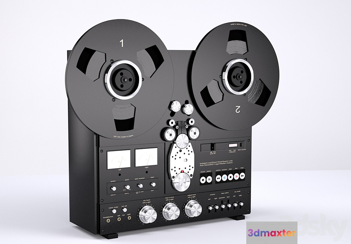 Texnics-RS-1700 3D Max